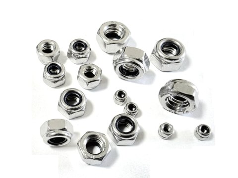 Nakrętka samokontrująca ocynkowana M6 - MSP6-GA2429 - MSP