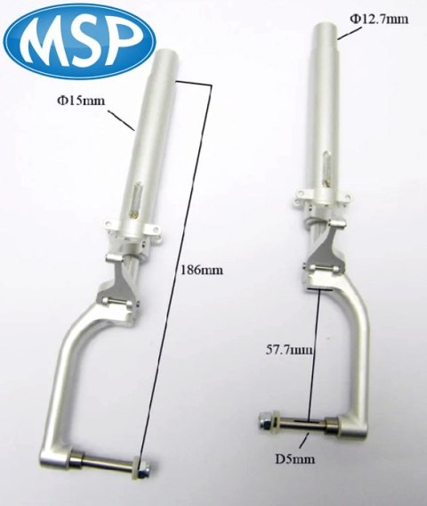 Podwozie pneumatyczne 26-1 - Komplet MSP - MSP2-26001