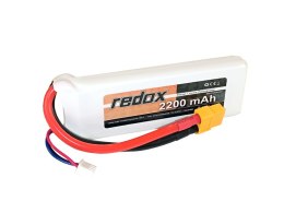 Redox 2200 mAh 7,4V 40C XT-60 - pakiet LiPo