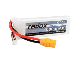 Redox 4000 mAh 11,1V 20C XT90 - pakiet LiPo