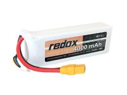 Redox 4000 mAh 14,8V 40C XT-90 - pakiet LiPo