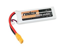 Redox 5000 mAh 7,4V 40C XT-90 - pakiet LiPo