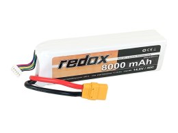 Redox 8000 mAh 14,8V 40C XT-90 - pakiet LiPo