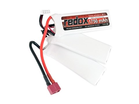 Redox ASG 1750 mAh 11,1V 30C (rozdzielony) (1+1+1) - pakiet LiPo