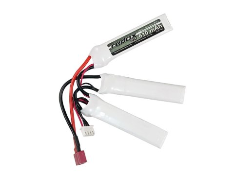 Redox ASG HV 610 mAh 11,4V 15C (rozdzielony) (1+1+1) - pakiet LiPo