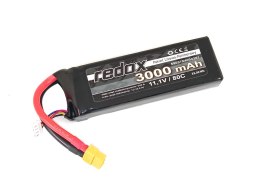 Redox LIPO 3000 mAh 11,1V 80C XT-60 - pakiet LiPo