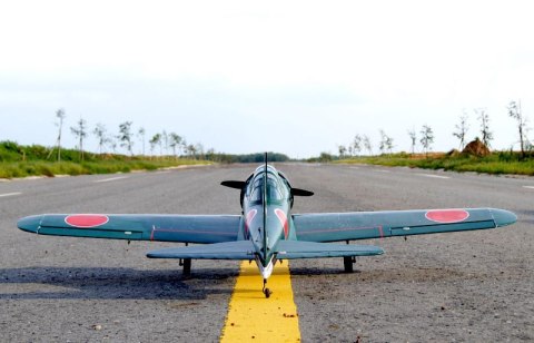 Samolot A6M5 Zero (klasa .46 EP-GP)(wersja zielona) ARF- VQ-Models