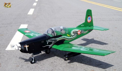 Samolot Pilatus PC-7 (klasa .46 EP-GP)(wersja Viper) - VQ-Models