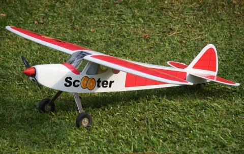 Samolot Scooter (klasa .46 EP-GP)(wersja czerwona) - VQ-Models