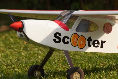 Samolot Scooter (klasa .46 EP-GP)(wersja czerwona) - VQ-Models