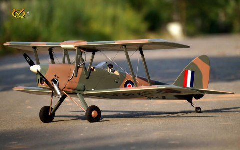 Samolot Tiger Moth (klasa .46 EP-GP)(wersja Camo) ARF - VQ-Models