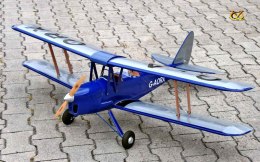 Samolot Tiger Moth (klasa 46 EP-GP)(wersja ciemnoniebieska, 1,4m rozpiętości) ARF - VQ-Models