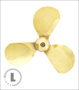 Śruba Mosiężna 3-łopatowa 120mm M5 - lewa (CCW) - RABOESCH