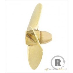 Śruba Mosiężna 3-łopatowa 70mm M4 - prawa (CW) - RABOESCH