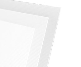 Transparentna Mata prążkowana poziomo 1,1 mm 1,3 x 328 x 475 - MAQUETT