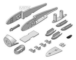 Zestaw plastikowych elementów do modelu HERON [MPX 224398] - Multiplex