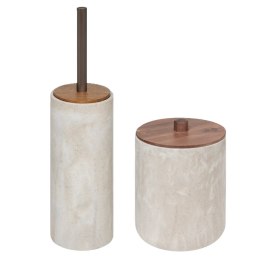 Komplet łazienkowy beżowy 2el. Como