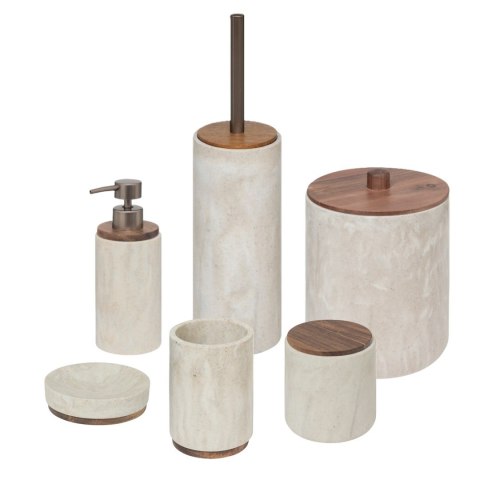 Komplet łazienkowy beżowy 6el. Como