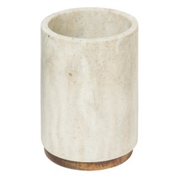 Kubek łazienkowy beżowy Como