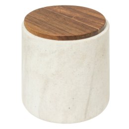 Pojemnik na waciki beżowy Como