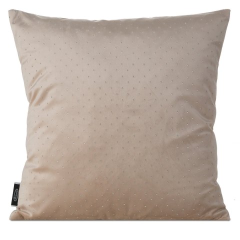 Poszewka ARIADNA 45x45 cm beżowy diamenciki