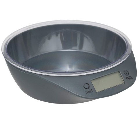 Waga kuchenna z miską szara Bowl