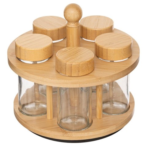 Zestaw na przyprawy 5 słoików Cozy