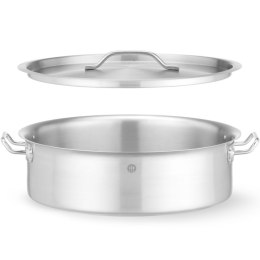 Garnek niski z pokrywką Budget Line 15.8 l śr. 380x139 mm