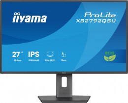 Monitor 27 cali XB2792QSU-B1 IPS,QHD, HAS (150) PIVOT, 120Hz,HDMI,DP, 350cd,1500:1, cienkie ramki, 2xUSB 3.2, ErP