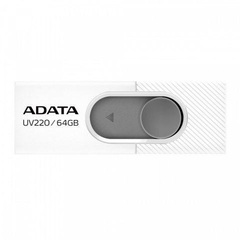 Pendrive UV220 64GB USB2.0 Biało-szary