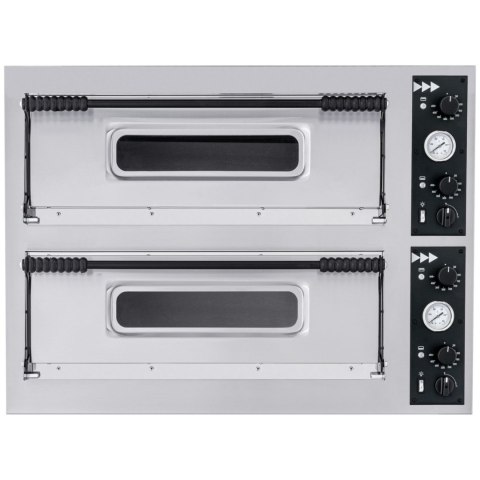 Piec do pizzy 2- komorowy Basic XL 44 8 pizz 400 V 12000 W