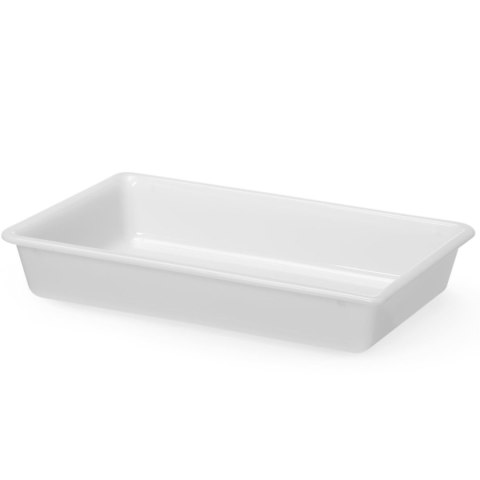 Pojemnik do panierowania płaski 6 l 430x285x75 mm - biały