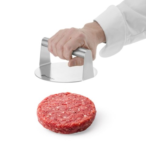 Prasa do formowania burgerów ręczna STAL śr. 160x78 mm