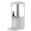 Dyspenser dozownik chłodzący do soków napojów UNIQ 4 l - biały