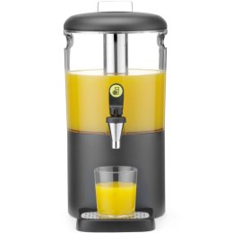 Dyspenser dozownik chłodzący do soków napojów UNIQ 4 l - czarny