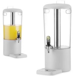 Dyspenser dozownik chłodzący do soków napojów UNIQ 8 l - biały