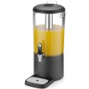 Dyspenser dozownik chłodzący do soków napojów UNIQ 8 l - czarny
