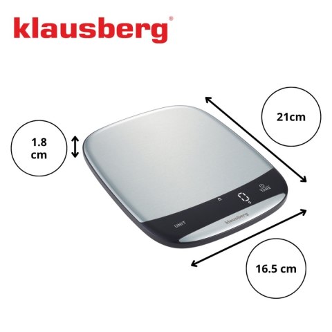 ELEKTRONICZNA WAGA KUCHENNA 10kg KLAUSBERG KB-7936