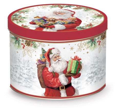 Mikołaj z Prezentami Kubek Porcelanowy w Ozdobnej