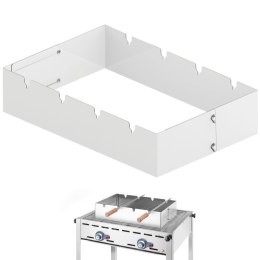 Nasadka na grilla do szaszłyków prostokątna Churrasco 530x350x117 mm