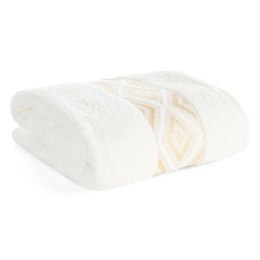 Ręcznik z błyszczącą nicią AZARI 70x140 krem