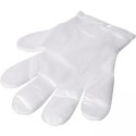 Rękawiczki foliowe ochronne uniwersalne zrywki na zawieszce - 100 szt.