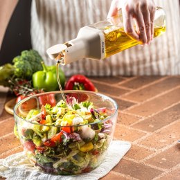 SZKLANA BUTELKA 500ml Z NALEWAKIEM DO OCTU I OLIWY KINGHOFF KH-2004