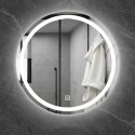 Lustro Z Oświetleniem LED Do Zawieszenia Włącznik Dotykowy 80 Cm