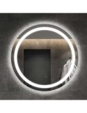 Lustro Z Oświetleniem LED Do Zawieszenia Włącznik Dotykowy 80 Cm