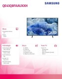 Telewizor 43 cale QE43Q8FAAUXXH