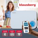 ELEKTRONICZNA WAGA KUCHENNA 5kg KLAUSBERG KB-7938 Bluetooth