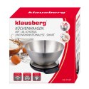 ELEKTRONICZNA WAGA KUCHENNA 5kg/1.8l KLAUSBERG KB-7939 Bluetooth