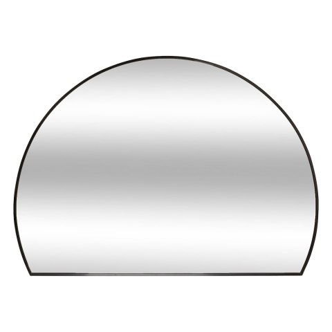 Lustro ścienne Alice 90 x 65 cm czarny metal