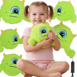 PIŁKA EMOJI 23CM Z RĄCZKAMI ZIELONA